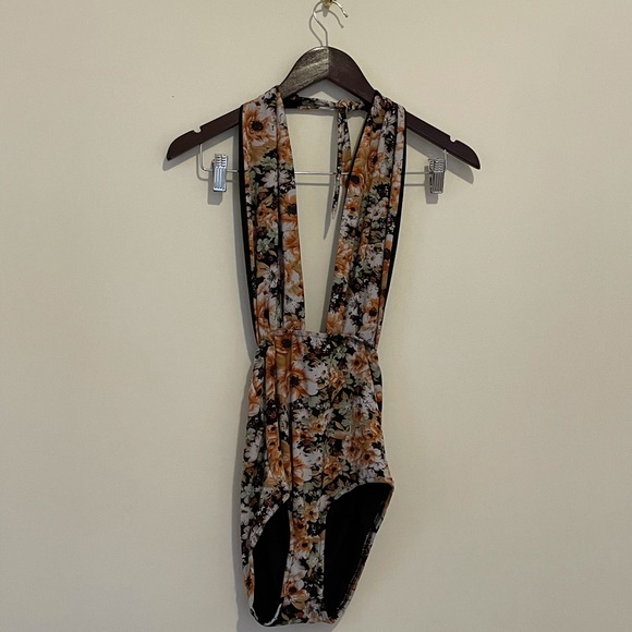 NO BRAND • High Waisted Body Suit